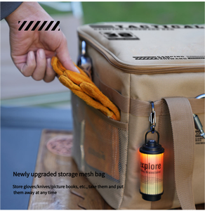 <span class=keywords><strong>Borsa</strong></span> Termica Tattica Multifunzione per Viaggi all'Aperto, Campeggio, Picnic - Contenitore Pieghevole Isolante da 20L, Impermeabile e Riutilizzabile - Product Image 4