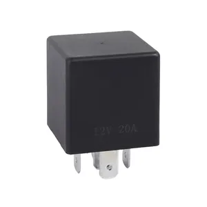 6 pins bạc hợp kim kết nối thiết bị đầu cuối 12V 20A dây đồng lõi 30*30*31 ABS nhựa bụi che ip6k5 ô tô xe gạt nước tiếp sức