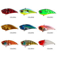 Leurre de pêche artificiel personnalisé VIB 6,1 cm 16g pour eau salée, coulant et vibrant