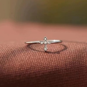 Anello dal Design Miniaturizzato Stile Semplice per Donne - Product Image 6