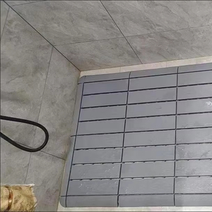 Realistic Wood Grain <b>Plastic</b> Floor Tiles for Balcony Decor Courtyard Landscaping UV Resistant Weather Proof - Product Image 1