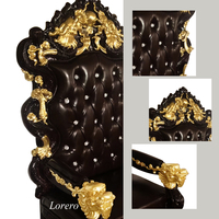 Meubles d'hôtel, canapé, chaise de roi reine trône, chaise empereur style roya