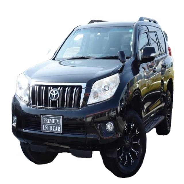 Довольно бывший в употреблении правый/левый руль внедорожник Toyota Land Cruiser Prado дизельный б/у автомобиль