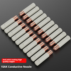 Liên hệ với tip cho 15ak trắng mịn lớp phủ <span class=keywords><strong>MIG</strong></span> Hàn Phụ Kiện Brass Hàn Nguồn cung cấp đồng liên hệ với tip - Product Image 3