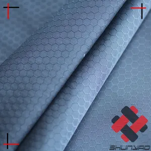 70 Denier Honeycomb Hexagon Ripstop Nylon Fabric For Camping Hammocks And Rain Tarps