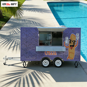 Tailor DOT CE Certified Fully Equipped For ODM Kitchen Ice Cream Hamburger Fast Food Street Concession Trailer - Product Image 3