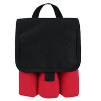 Bolsa de Herramientas para Bombero MELOTOUGH con 7 Bolsillos, Asa de Transporte y Solapa, Se Adapta al Bolsillo de la Equipo de Bombero, Organizador de Herramientas