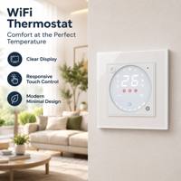 Thermostat Wi-Fi LIVOLO, interrupteur intelligent 80*80mm, contrôle de la température, module Wi-Fi avec panneau et 2 ports pour capteurs