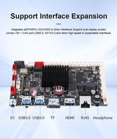 Tablero inteligente Android Rk3568 para máquina expendedora Android 14,0 Linux Rk3568 Rockchip Rk3568 placas base industriales
