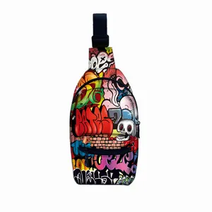 Di modo borsa tracolla petto cinghia regolabile messenger piccolo sling bag busto custom design sacchetto di petto sopra la spalla