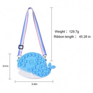 Monedero de silicona personalizado con diseño de animales, llaveros, pulseras, flores, juguetes novedosos y de broma, y monederos de dibujos animados. - Product Image 6