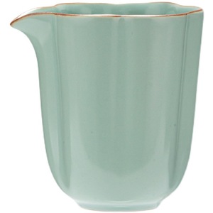 Ru Ware Fair Cup Porcelain Irregular Shape Crackle Glaze <b>Tea</b> Dispenser For Kung Fu <b>Tea</b> <b>Set</b> - Product Image 5