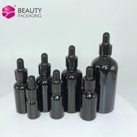 15ml 30ml bleu ambre noir vert verre boston bouteille ronde 60ml 120ml compte-gouttes/bouteille compte-gouttes d'huile essentielle avec pipette