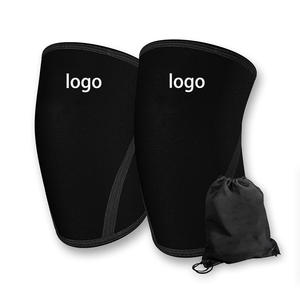 Neoprene Angkat Besi lengan lutut kompresi dukungan Brace untuk Gym latihan angkat beban jongkok Crossfit latihan perlindungan - Product Image 1