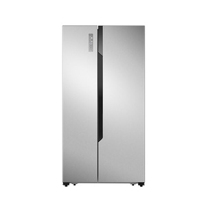 Réfrigérateur OEM 562L sans onduleur, double porte française en acier inoxydable, avec poignée de préhension - Product Image 1