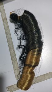 22 Inches <strong>French</strong> <strong>Curl</strong> Silky Extensions Bundles Loose Wavy <strong>Curls</strong> Ombre Synthetic Jumbo - Product Image 3
