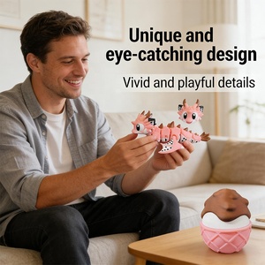 Huevo 3D Encantado con Miniatura en el Interior, Hecho a Mano, Impreso, Coleccionable, Decoración y Regalo de Fantasía, Dragón y Huevo de Fruta del Dragón - Product Image 3