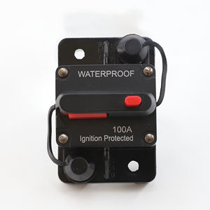 Composant de protection contre les surcharges 30A 80A 200A 12V-48V CC pour automobile marine, disjoncteur de <span class=keywords><strong>récupération</strong></span> automatique étanche - Product Image 3