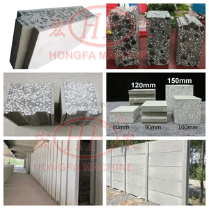 Çevre dostu ürün hafif makine polistiren ekipman ve perlit panel hattı perlit blok yapma makinesi - Product Image 2