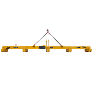 Equipo de manipulación de chapa de 1-50 toneladas Elevador de placa magnética electro permanente con haz telescópico - Product Image 1