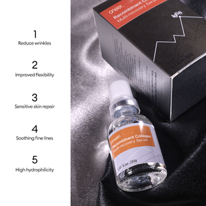 Rekombinant kollajen nemlendirici ve nemlendirici anti-akne yüz çok kurtarma cilt bakımı ile Microneedling Anti-Aging yüz serumu - Product Image 2