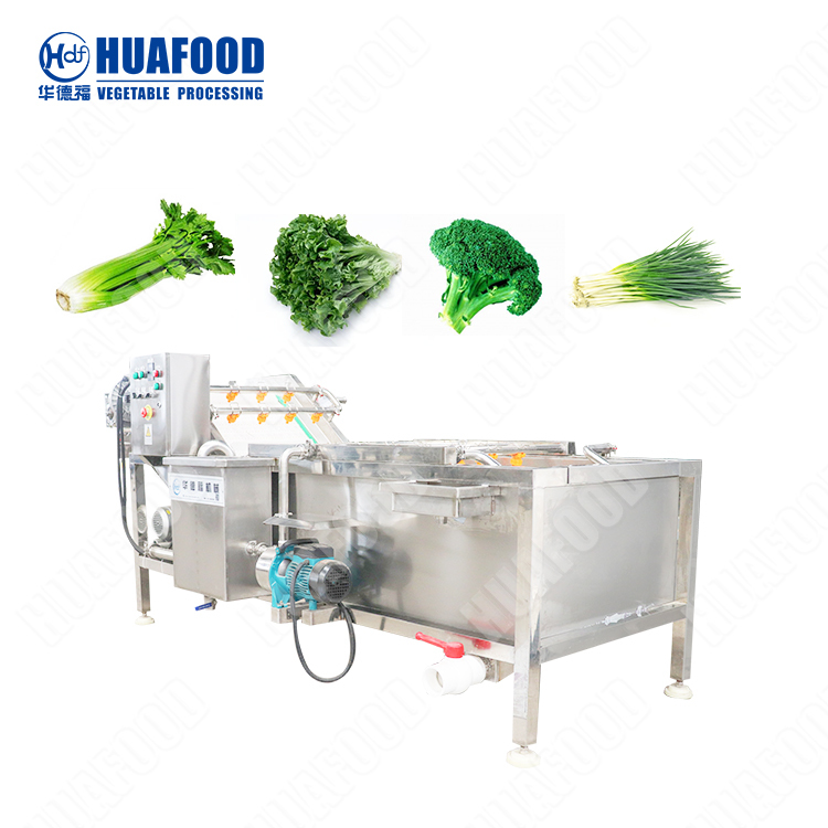 Industrial lechuga repollo de burbuja lavadora de frutas y verduras lavadora