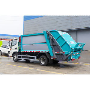 Vente en gros JAC 5.3 CBM électrique petit camion compacteur d'ordures Compression efficace pour la collecte des ordures et camionnette d'ordures - Product Image 1