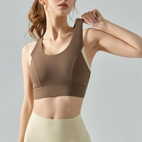 Soutien-gorge de sport pour femme Xsunwin, haute élasticité, haute résistance aux chocs, réglable, respirant, pour yoga, fitness, pilates, exercice WDS482