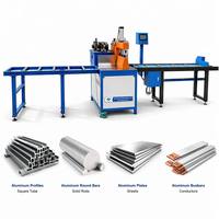CNC Hydraulische Aluminiumprofil-Schneidemaschine 4KW Automatische Kreissäge mit Motorgetriebe für Schwerlast-Stangen-/Platten-/Busbar-Schneiden
