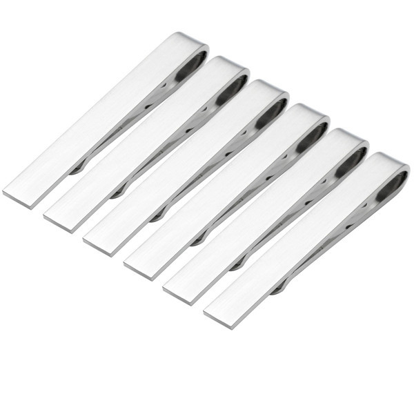 Hot Custom Designed High Quality Blank Mens Epoxy Multiple Colors Stainless Steel Metal Brass Copper Tie Clip