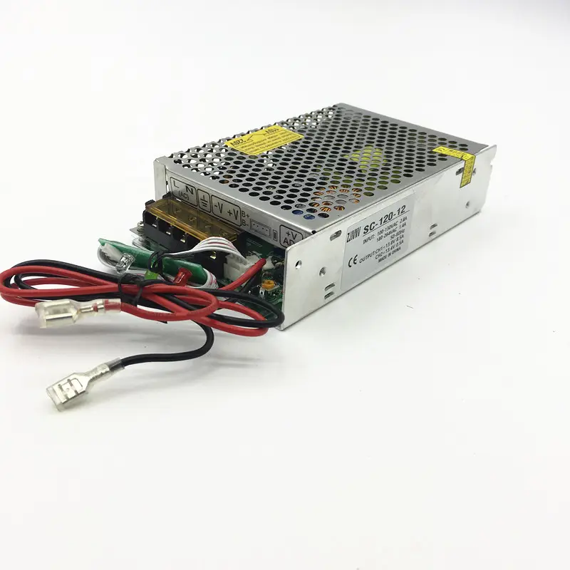 120W 12V 8A AC-DC UPS/функция зарядки светодиодный импульсный источник питания Входное 110/220vac зарядное устройство выход 13,8 v SC-120-12