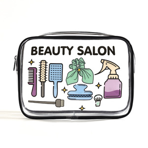 <b>Transparent</b> Cosmetic <b>Bag</b> <b>Makeup</b> Skincare Portable Travel Toiletry Case With Zipper Clear Storage Pouch For Women Men - Product Image 5