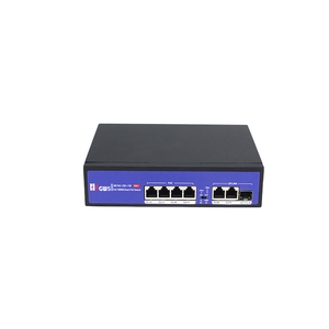 Oem/ODM thông minh ai <span class=keywords><strong>PoE</strong></span> chuyển 4*1000M <span class=keywords><strong>PoE</strong></span> cổng + 2*1000M uplink RJ45 + 1 * SFP cổng <span class=keywords><strong>48V</strong></span> Gigabit Mạng Thiết bị chuyển mạch - Product Image 1