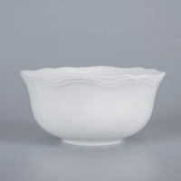 Assiettes à dessert en céramique blanche personnalisables, vaisselle en porcelaine fine de Chine, ensemble d'assiettes blanches, vaisselle de restaurant, ensembles de vaisselle
