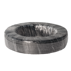 Yuezhen, cobre estañado trenzado negro, 4P, 28 AWG, Cable de cinta plana de silicona, Cable paralelo de goma de silicona suave Flexible - Product Image 2