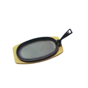 Offre Spéciale ovale <span class=keywords><strong>en</strong></span> <span class=keywords><strong>fonte</strong></span> Sizzler <span class=keywords><strong>plat</strong></span> <span class=keywords><strong>plat</strong></span> Fajita casserole avec plateau <span class=keywords><strong>en</strong></span> bois poignée <span class=keywords><strong>en</strong></span> <span class=keywords><strong>fonte</strong></span> - Product Image 2