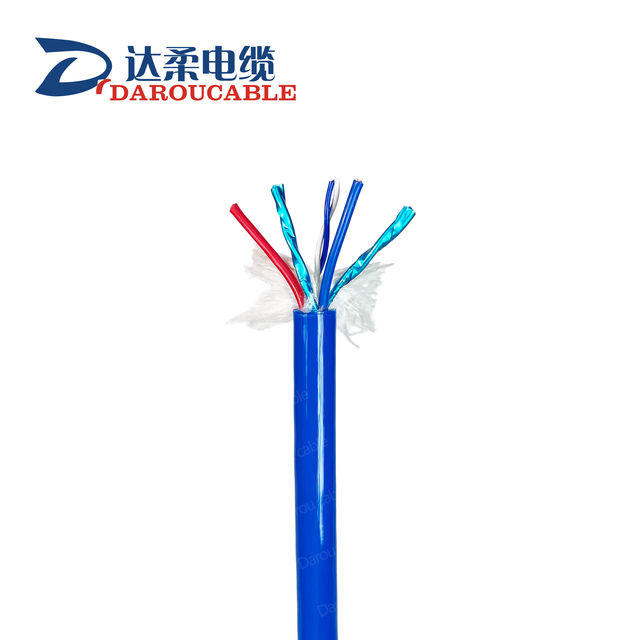4-Core 2-Pair Stranded 32mm Marine Grade Copper Power Cable with TPE Foaming Insulation for ROV Application