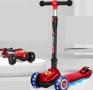 Ciclomotor para bebés de la mejor calidad del fabricante de China, scooter para niños de 3 a 8 años con material de aluminio de tres ruedas - Product Image 4