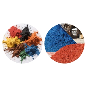 Wpc màu, màu đỏ <span class=keywords><strong>s</strong></span>ắt oxit S110 <span class=keywords><strong>S</strong></span> 120 S130 S190 <span class=keywords><strong>s</strong></span>ắc tố cho wpc gỗ chip lớp phủ màu, - Product Image 1