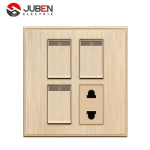 JUBEN wholesale price house fittings well designed multifunctional electrical sockets and switches