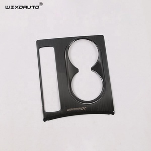 Black Titanium Steel Car Interior <b>Window</b> Switch Handle Tirm Gear Shift <b>Cover</b> Cup Holder Frame for Xpander 2018 2020 - Product Image 4