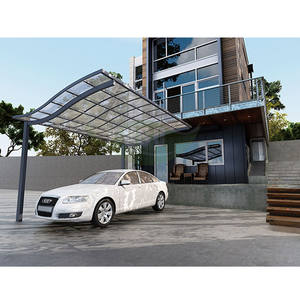 Abri de voiture <span class=keywords><strong>en</strong></span> aluminium USU, <span class=keywords><strong>toit</strong></span> <span class=keywords><strong>plat</strong></span>, poutres de support <span class=keywords><strong>en</strong></span> aluminium, kits d'abri de voiture <span class=keywords><strong>en</strong></span> aluminium à vendre - Product Image 5