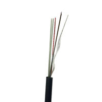Câble de Fibre Optique Mini ADSS Asu 6 Cœurs, 1 Kilo Mètre, Bobine de Fibre Optique Aérienne Asu 6 Hilos, Portée 120 Mètres pour Installation Aérienne