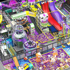 Equipo de Juego para Área de Juegos Interior de Centro Comercial de 2500 m², Laberinto Ninja, Área de Juegos Suave para Niños - Product Image 1
