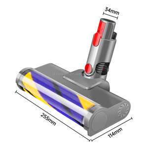 Tête de brosse électrique d'affichage de poussière de lumière verte adaptée aux aspirateurs Dysons V8 V7 V10 V11 V15, pièces de rechange de tête de nettoyage - Product Image 3