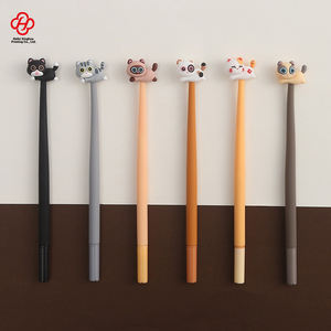 Cartoon Niedlicher Gelstift Schwingender Stift 0,5mm Strichbreite Schwarze Tinte Unterschriftenstift - Product Image 1