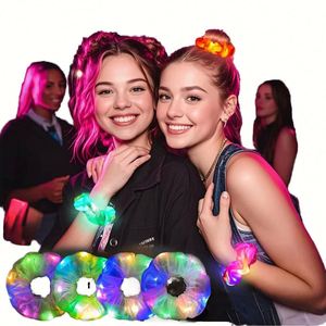 Élastique à cheveux LED lumineux, idéal pour les fêtes d'enfants, les soirées et les événements promotionnels - Product Image 1