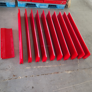 Customizable Heavy Duty Polyurethane Blade Conveyor Belt Cleaner / Belt Scraper for Coal Mining With Casting MDI Polyurethane Sc - Product Image 6