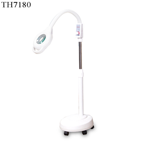Lámpara de aumento blanca Led Cool White Flexible Beauty Nail Microblading Hair Salon Lámpara de pie para maquillaje permanente con rueda - Product Image 1