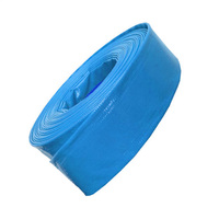 Tuyau d'irrigation flexible en PVC à décharge plate de 2, 4, 6, 8, 10, 12, 16 pouces pour eau et eaux usées